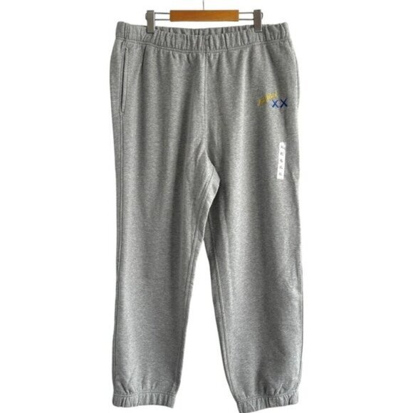 Uniqlo Kaws Warhol UT 2024 Collection Unisex Sweatpants Joggers Gray US XL - Picture 1 of 12